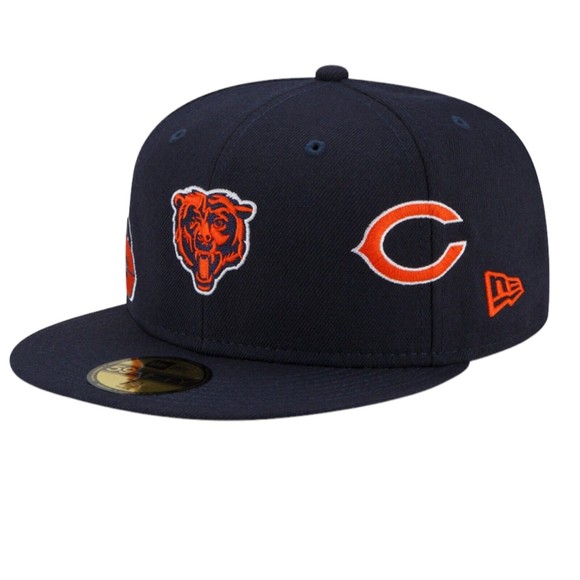 New Era x Just Don Chicago Bears 59Fifty Fitted Hat Men Size 7 1/2 - Picture 2 of 4